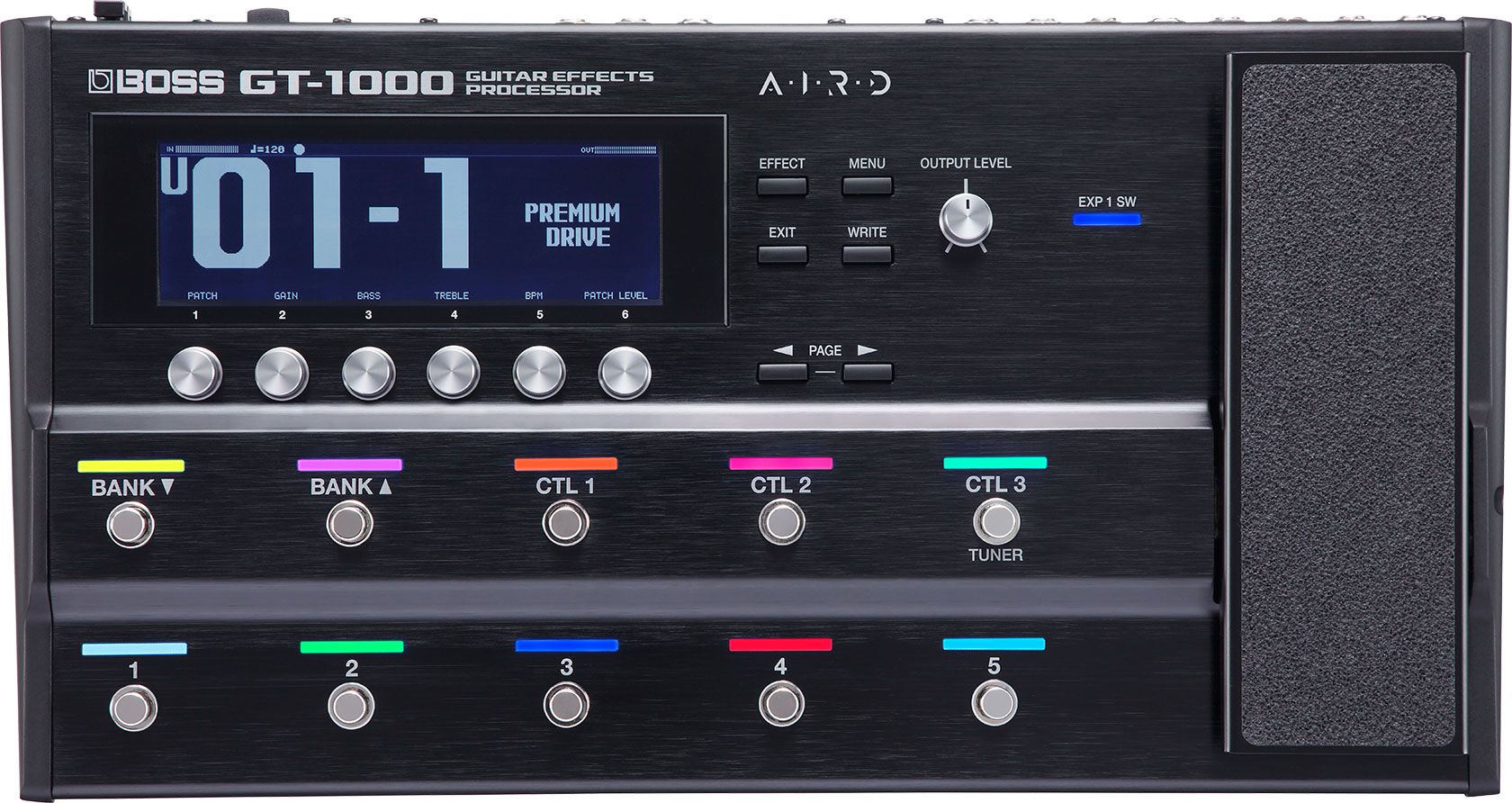 マルチエフェクター】BOSS GT-1000 再入荷いたしました!｜島村楽器