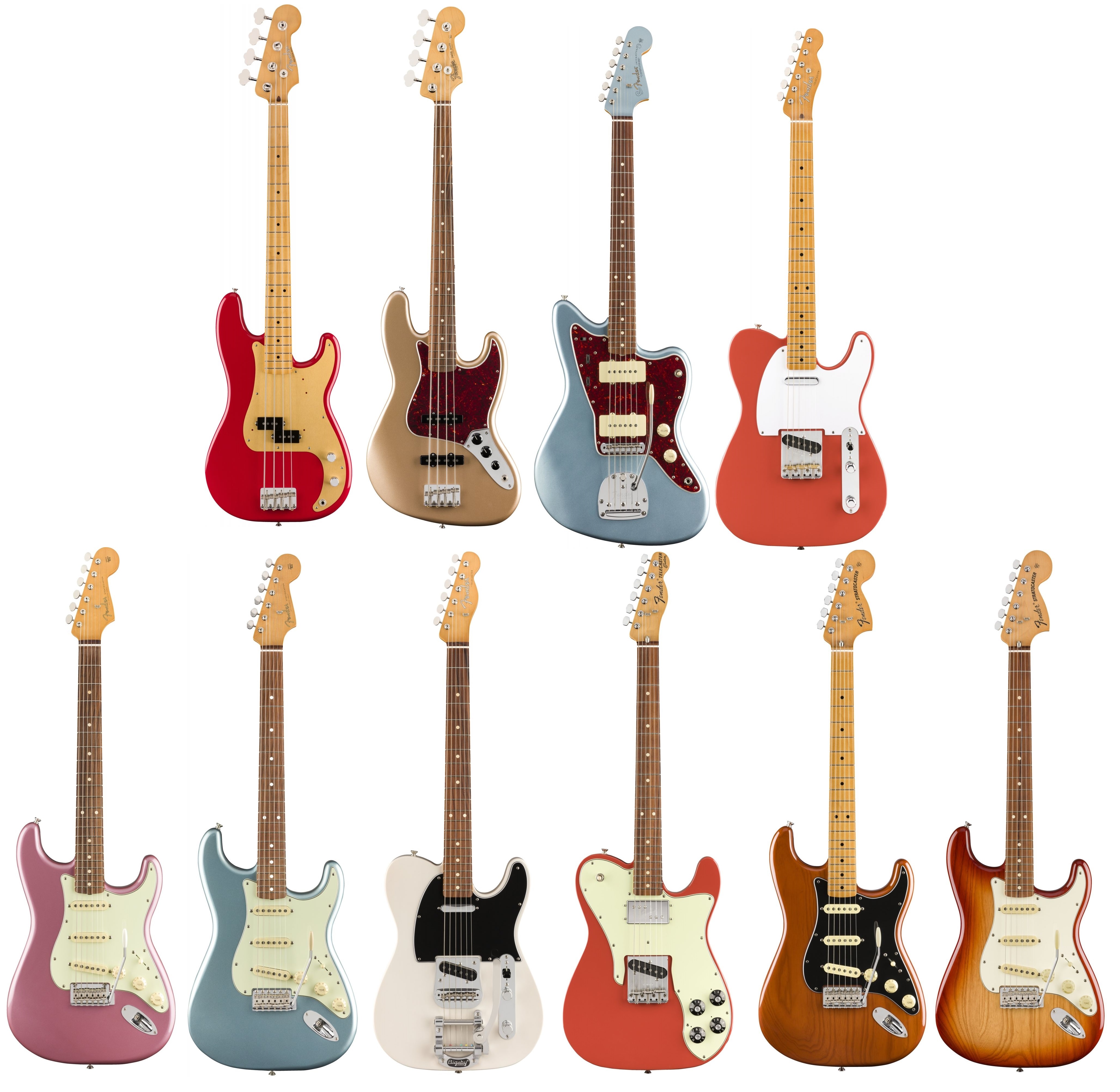 お取寄せ可能！】エレキギター・ベース -Fender-「Vintera Series