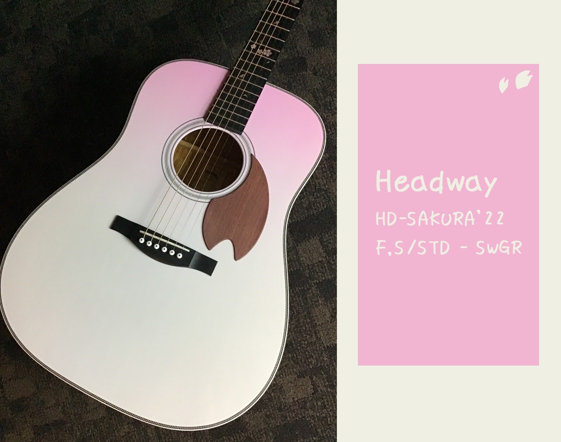 九州地区限定オリジナルカラー！Headway HD-SAKURA'22 F,S/STD – SWGR