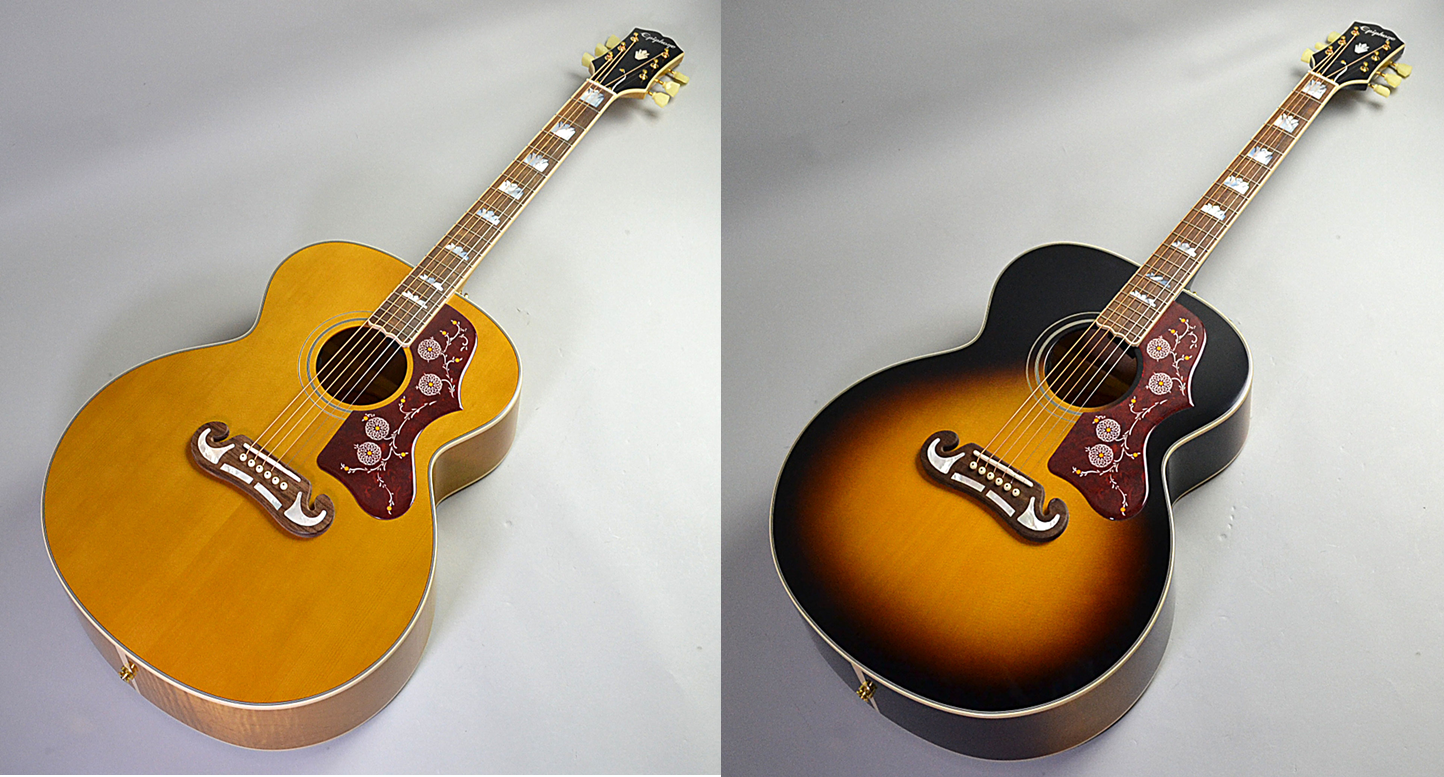 アコギ新入荷情報】Epiphone Masterbilt J-200がドドーンと2本入荷しま