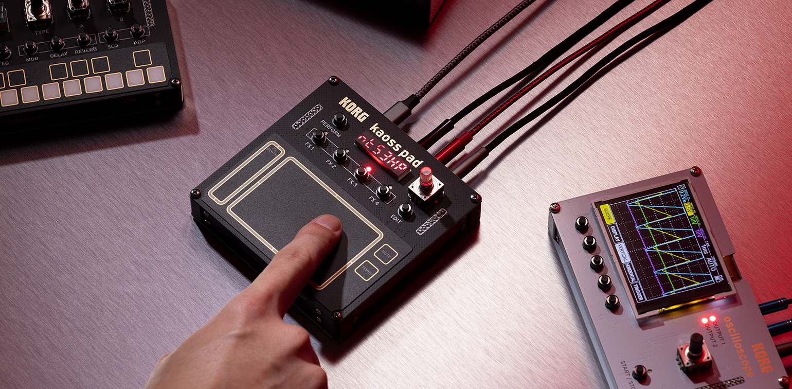 DIY出来るkaoss pad?!Korg Nu:Tekt NTS-3 kaoss pad kit登場！｜島村
