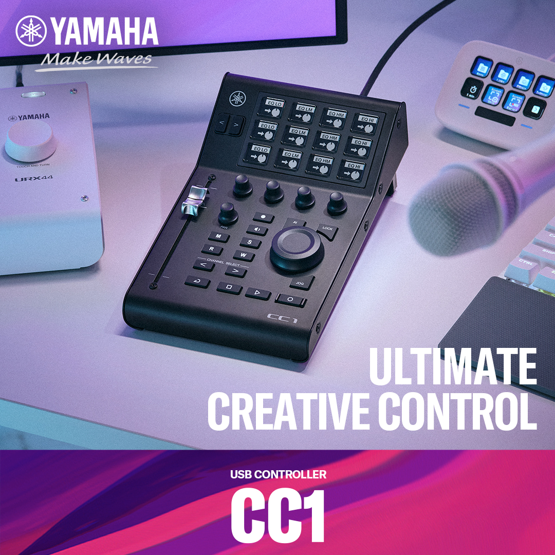YAMAHAから新たなフィジカルコントローラーCC1 が登場！｜島村楽器