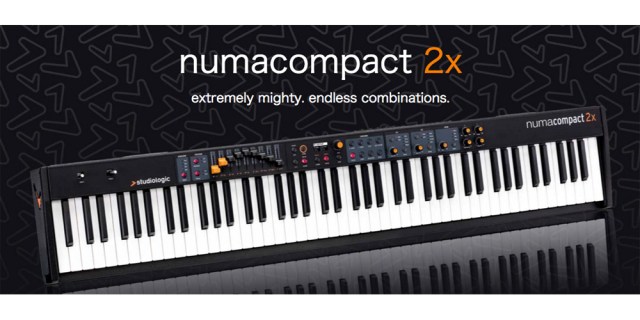 重量約7kg！驚異の軽量ステージピアノStudiologic『Numa Compact2