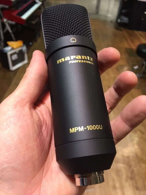 低価格で使いやすいコンデンサーマイク、Marantz ProfessionalのMPM