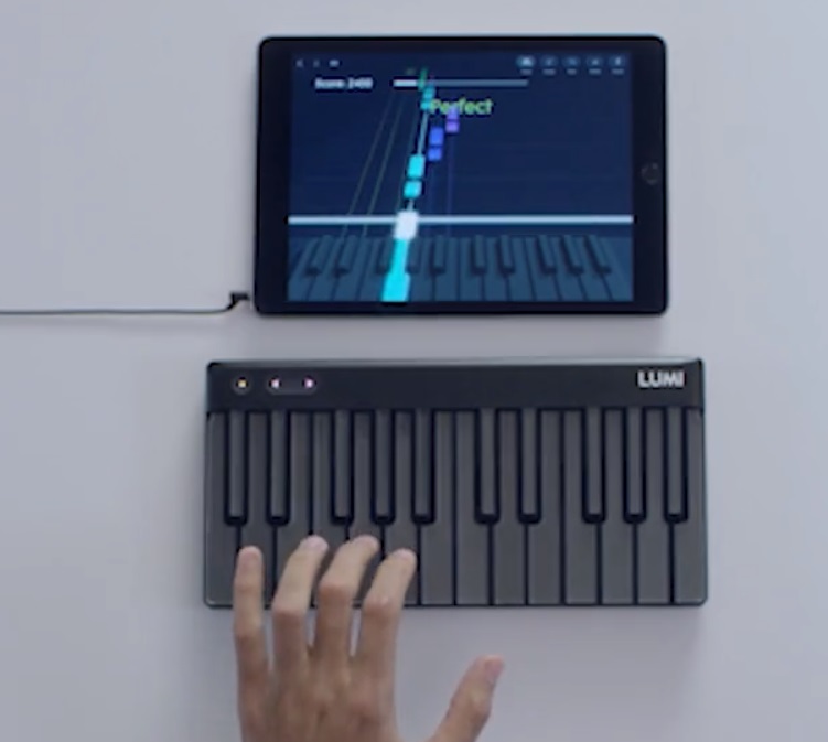 ROLIより斬新で美しいMIDIキーボード『LUMI』が発表！｜島村楽器