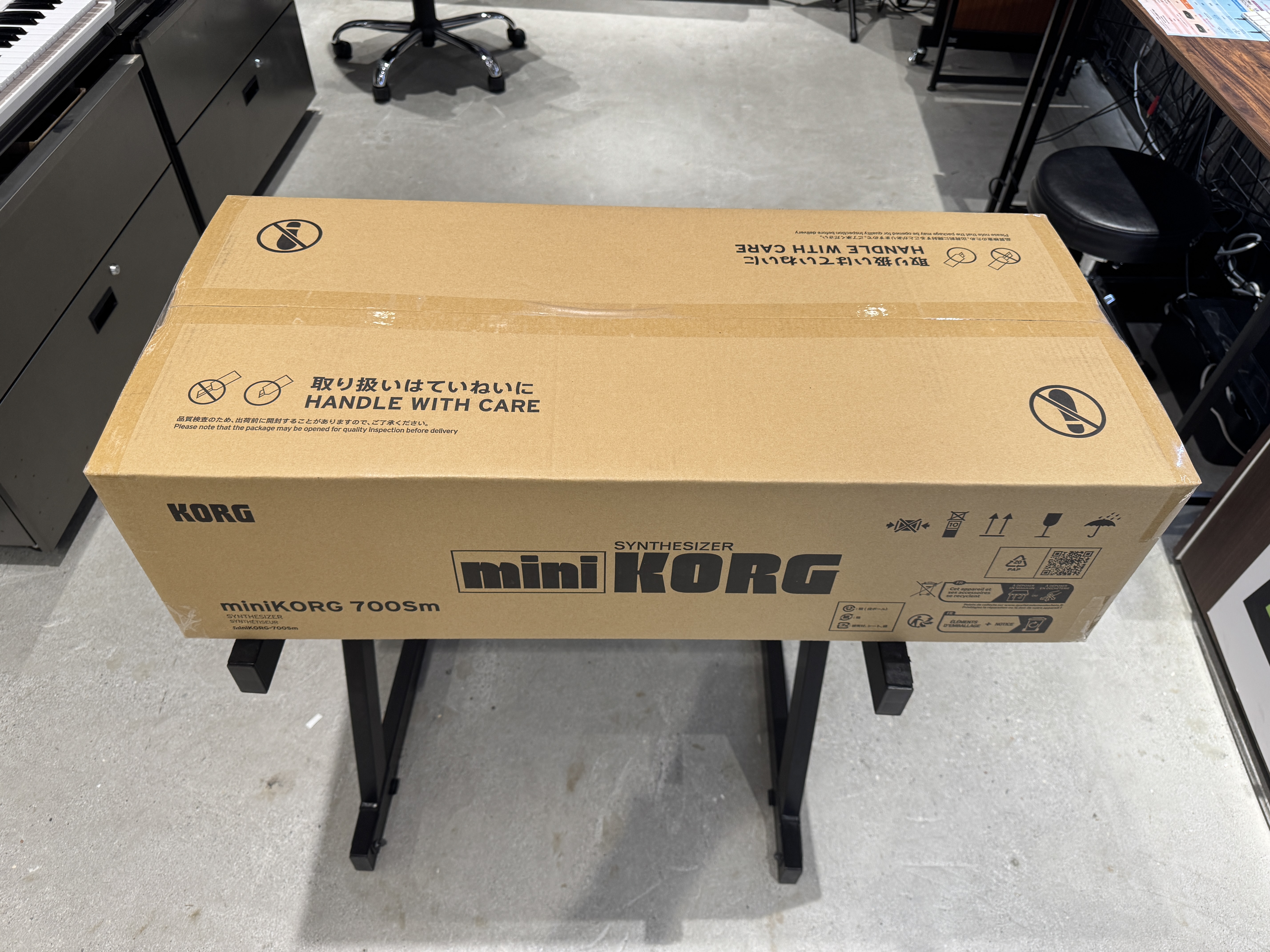 先行展示実施】KORG miniKORG 700Sm登場！miniKORG 700FSがミニサイズ