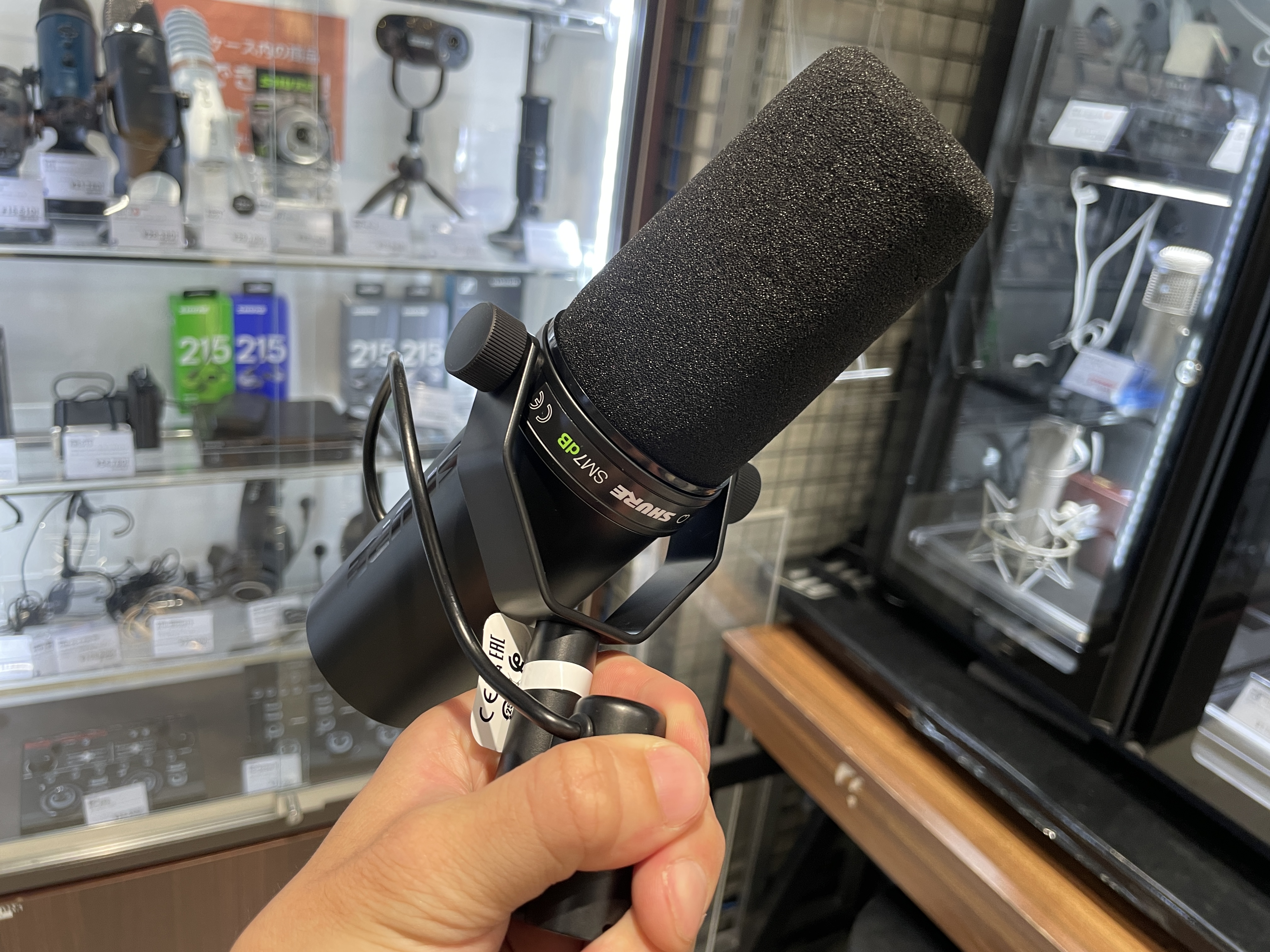 簡易レビュー】Shure SM7dB登場！人気配信マイクSM7Bにプリアンプを