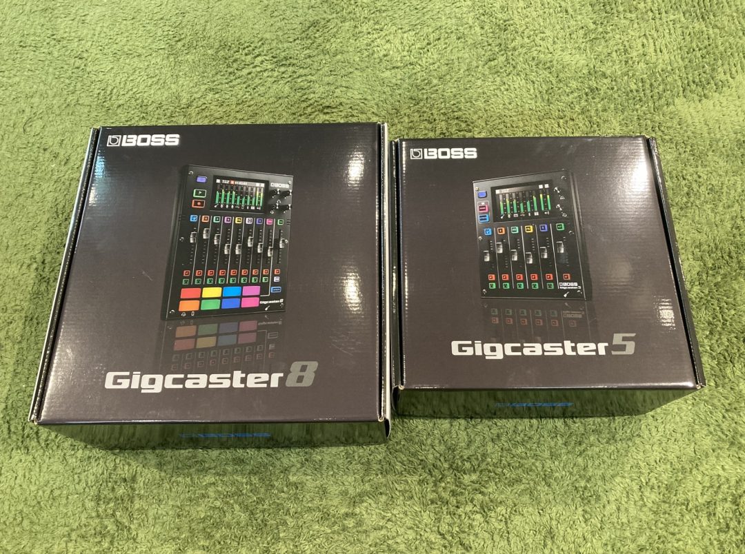 新製品】BOSS Gigcaster GCS-8 GCS-5発表！！｜島村楽器 仙台ロフト店
