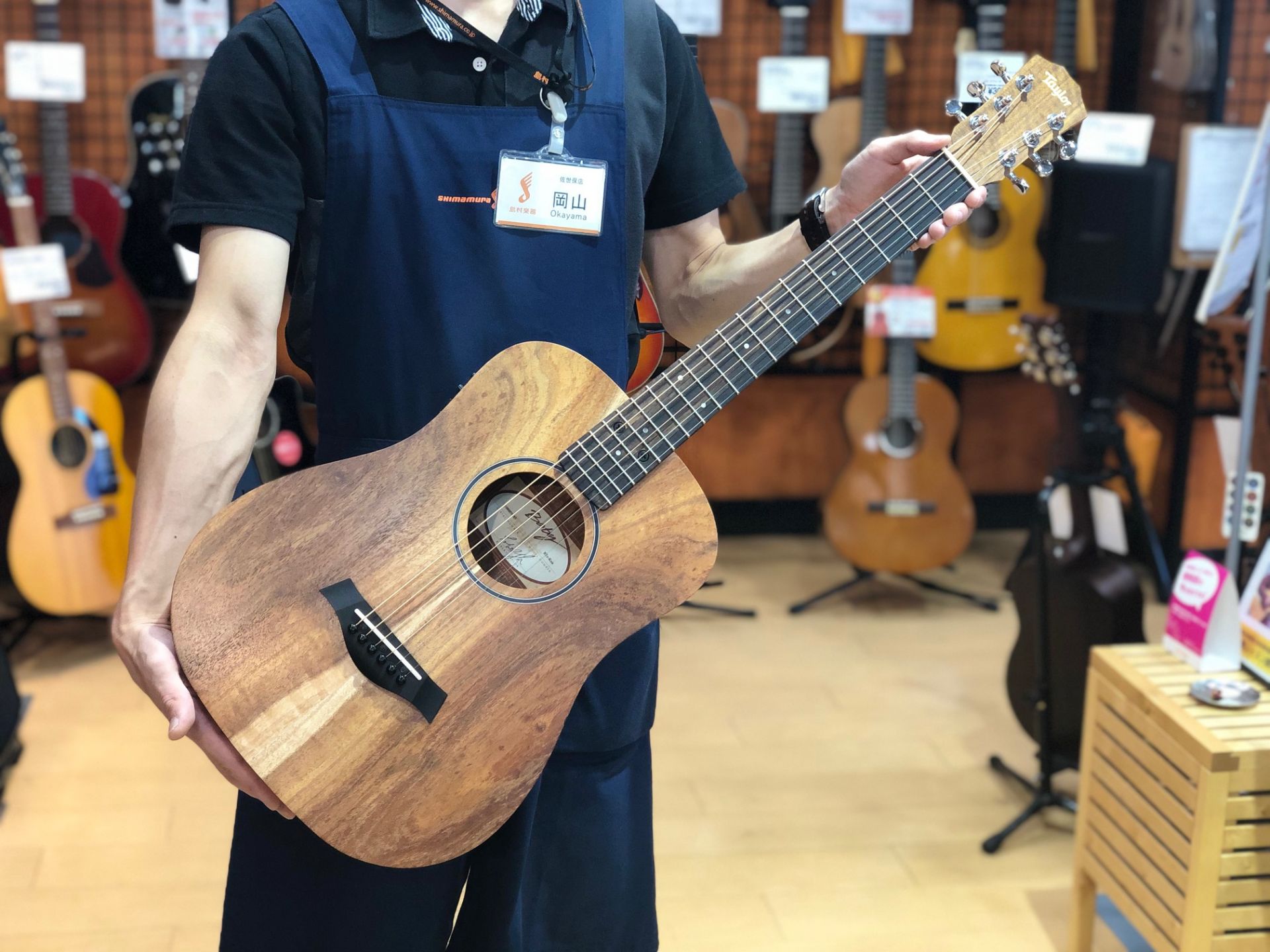 ミニギター】Taylor/Baby Taylor-e Koa 入荷しました！｜島村楽器 えき