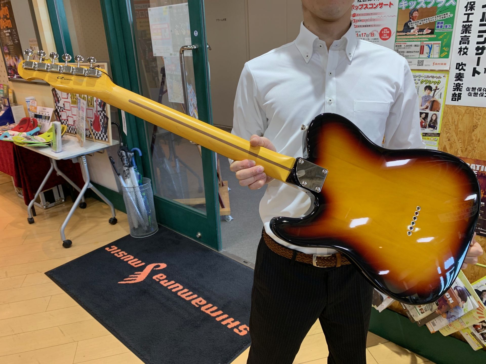 エレキギター】HISTORY／CZ-TV/R 3TSエレキギター入荷しました！｜島村