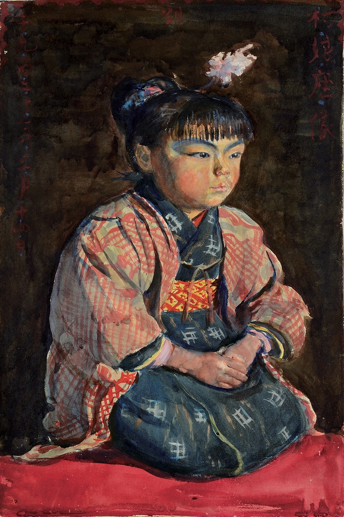 岸田劉生の人物画―《村娘座像》と《麗子像》 | SHINWA AUCTION ブログ