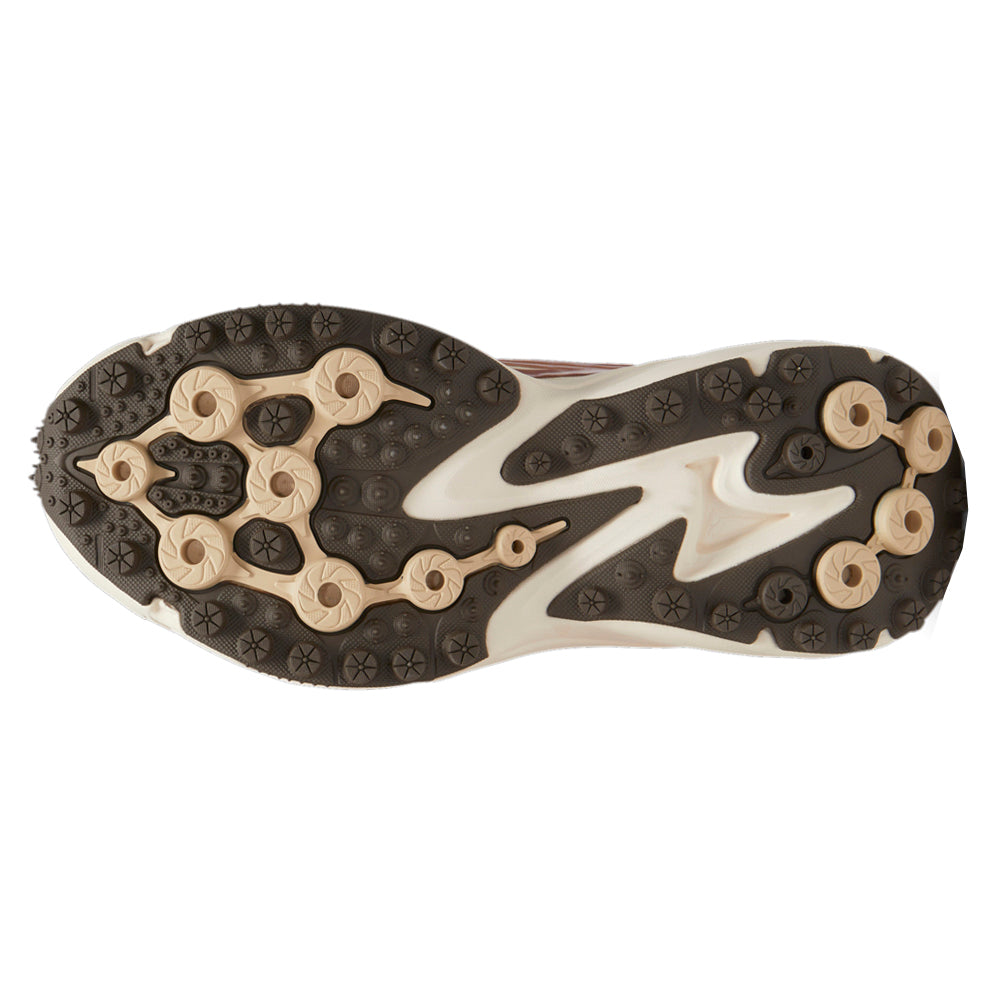 Shop Brown Womens Puma Spirex Squadron Metallic Lace Up Sneakers