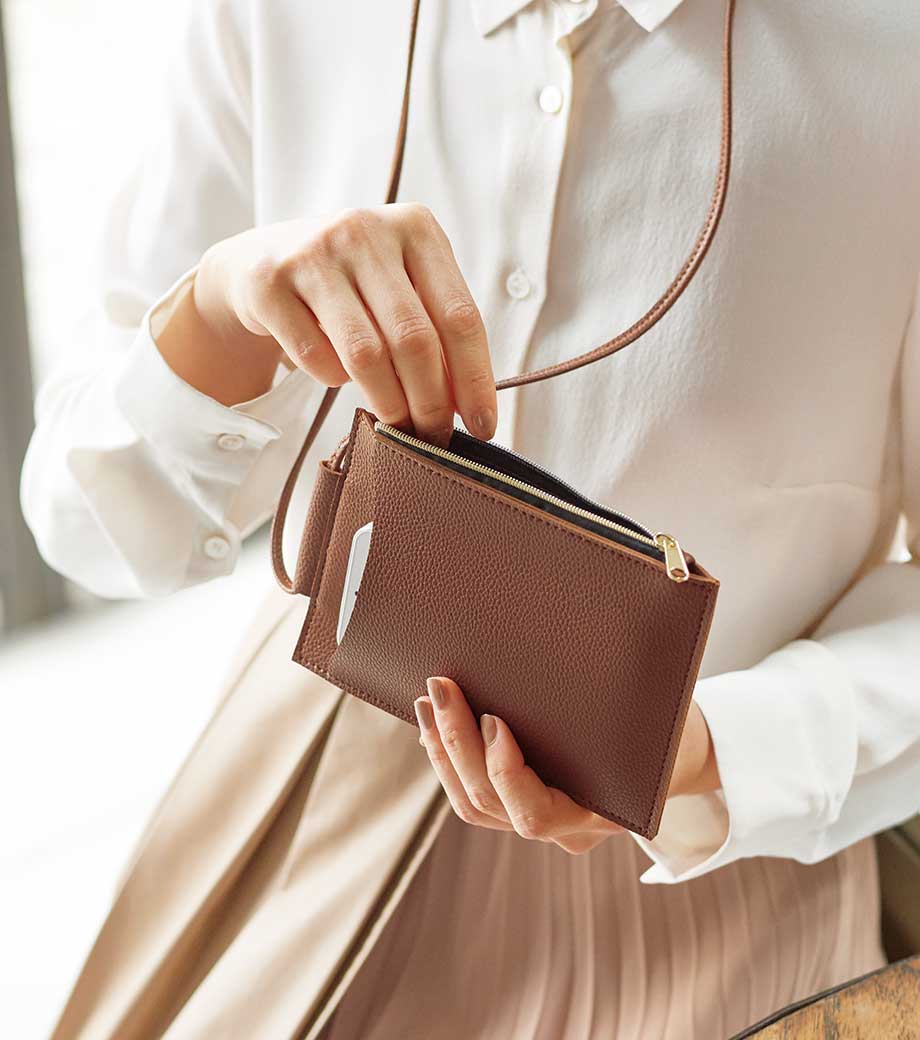 クルーク・スマホネックポーチ｜最安値￥361|ほしい！ノベルティ