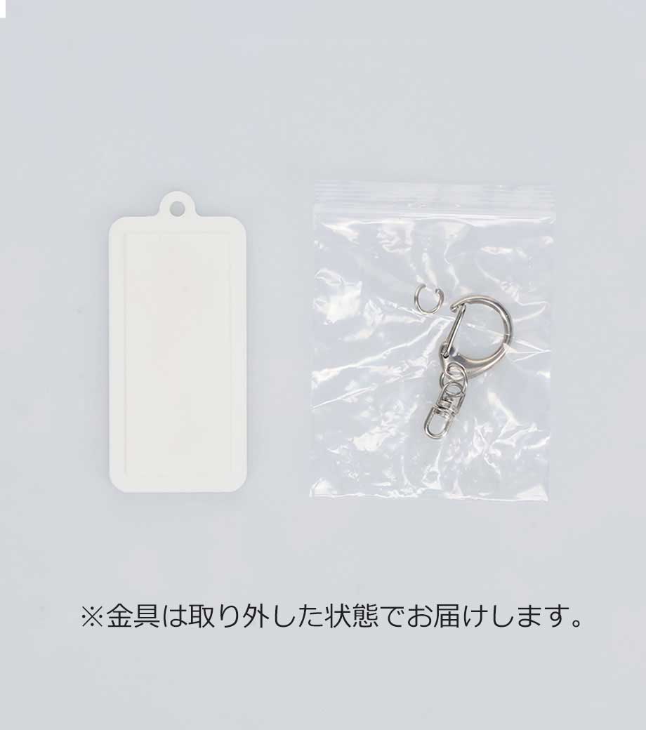 ラバーキーホルダー(スクエア型)｜最安値￥193|ほしい！ノベルティ