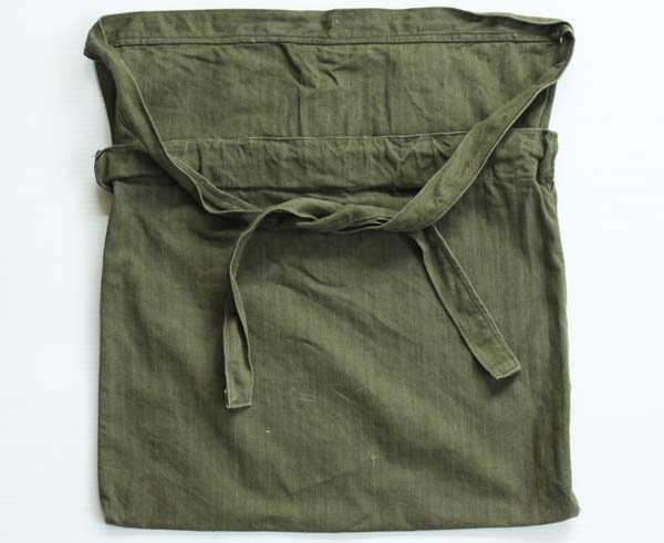 40s AMERICAN RED CROSS HBT ヘリンボーンツイル エプロン バッグ