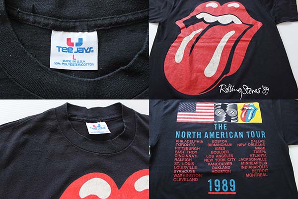 80s USA製 The Rolling Stones ローリングストーンズ THE NORTH
