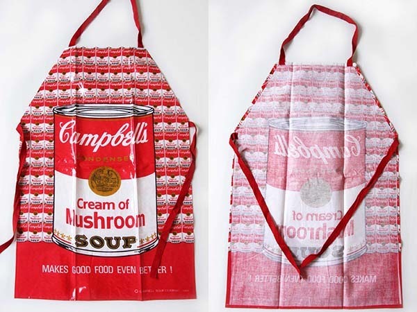 デッドストック☆80s Campbell's SOUP キャンベル スープ 総柄