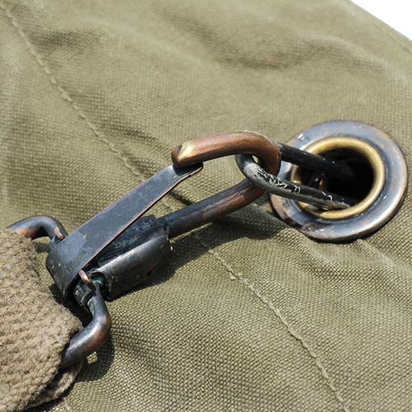 60s 米軍 U.S. ステンシル キャンバス ダッフルバッグ オリーブドラブ