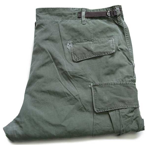 60s 米軍 U.S.ARMY ジャングルファティーグパンツ 3rd ノンリップ
