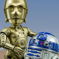 Star Wars C-3PO and R2-D2 Collectible Figure by Herocross Co