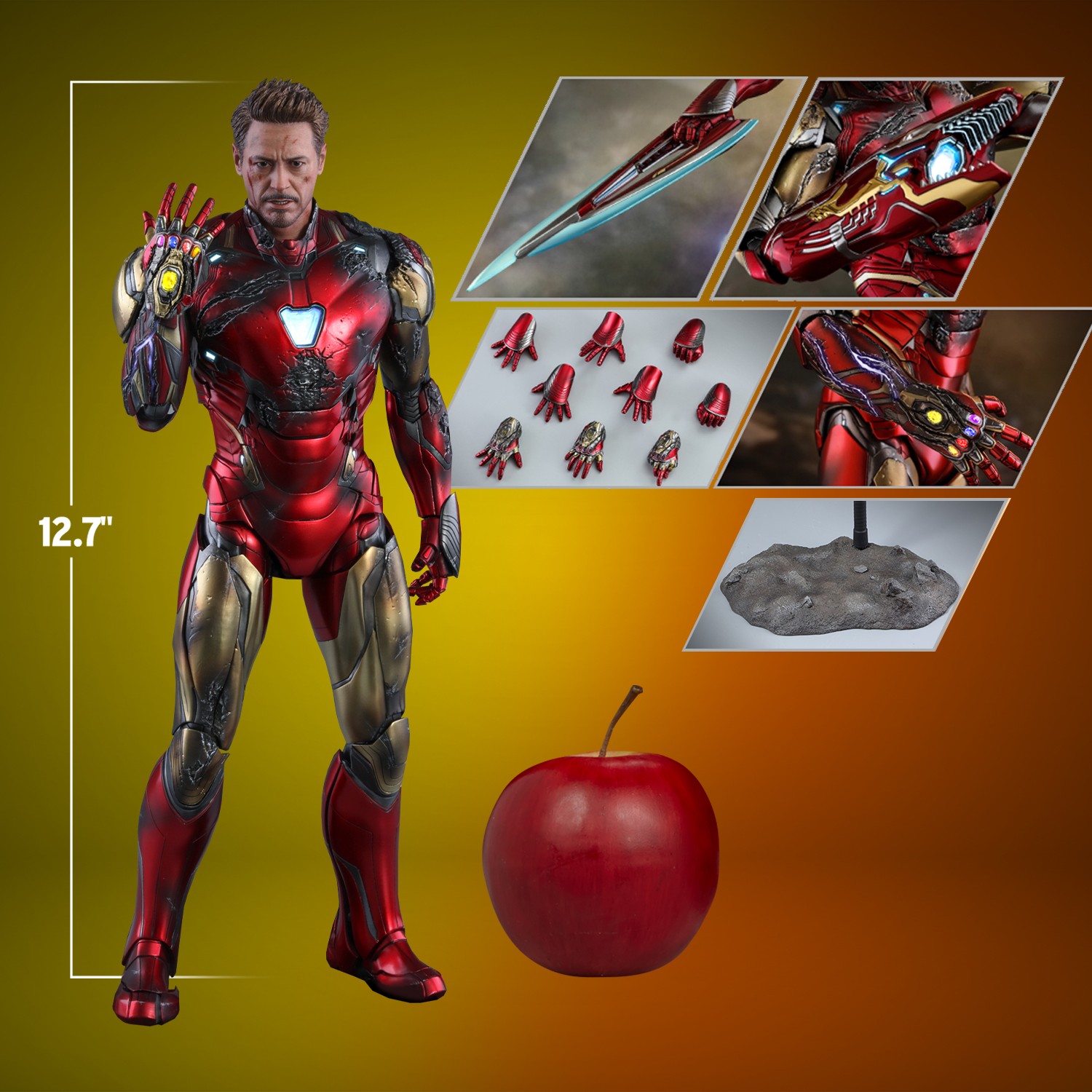 Iron Man Mark LXXXV (Battle Damaged Version) Special Edition Sixth