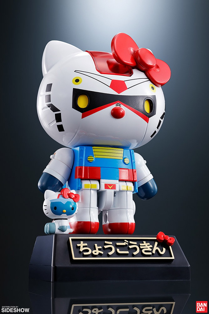 Gundam x Hello Kitty Chogokin Figure | Sideshow Collectibles