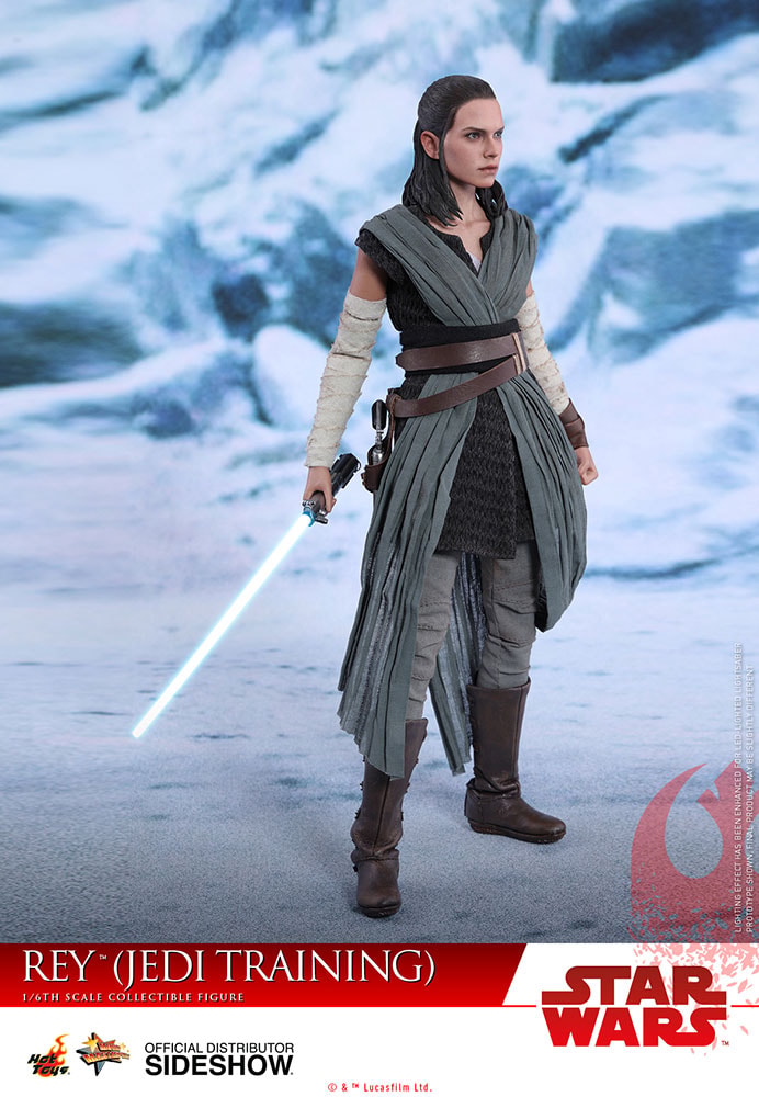 Star Wars Rey Jedi Training Sixth Scale Figure by Hot Toys