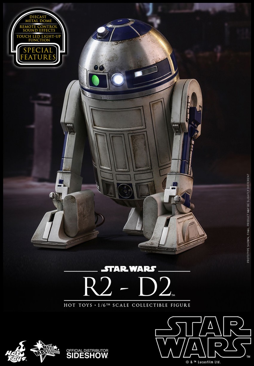 Star Wars R2-D2 Sixth Scale Figure by Hot Toys | Sideshow Collectibles