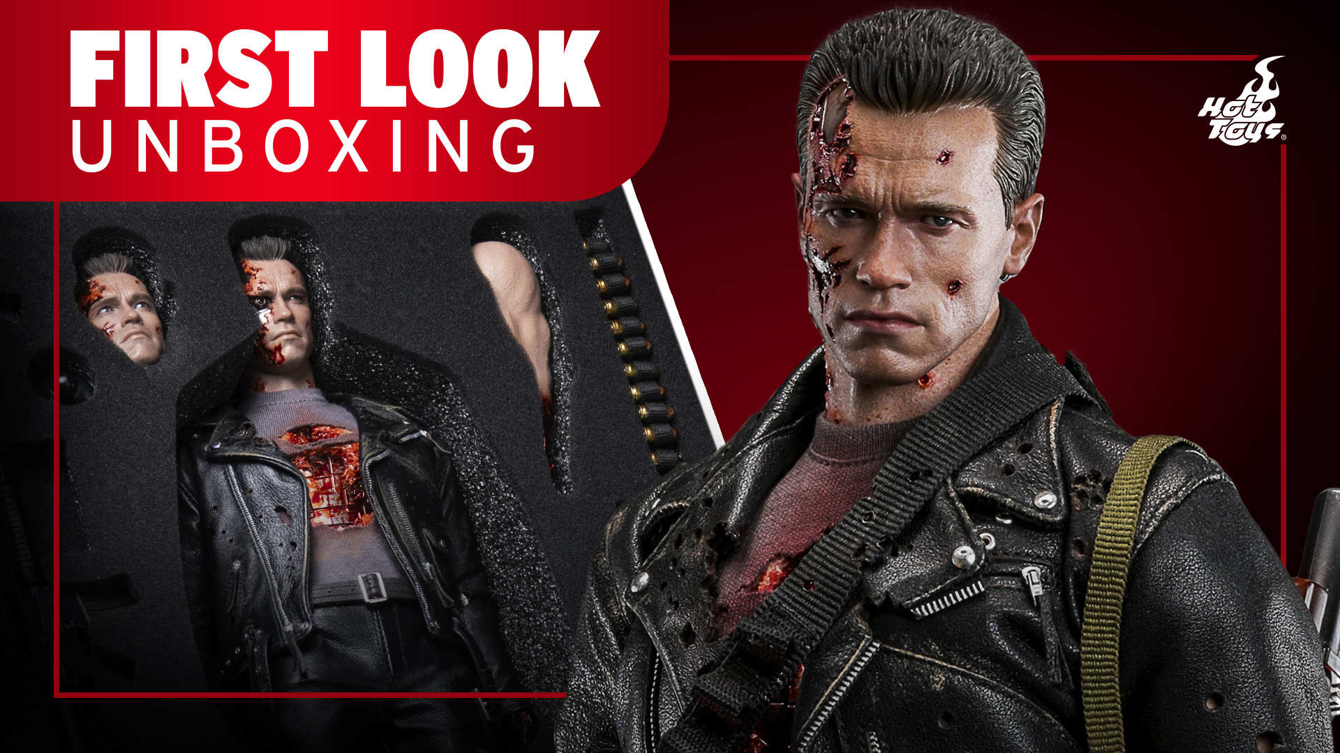 First Look: Hot Toys Battle Damaged T-800 1:6 Figure