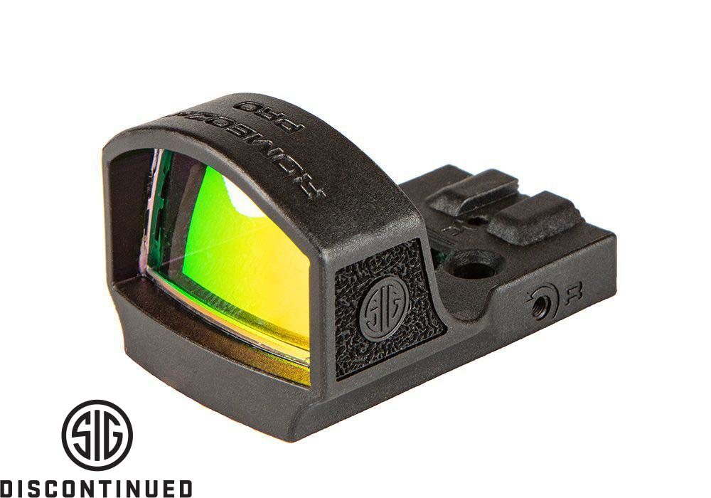 SIG SAUER RomeoZero Pro 1x30mm Rugged Full-Size Reflex Optic