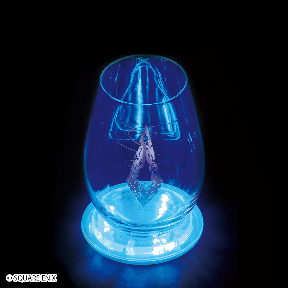 Final Fantasy XIV Glass and Glowing LED Coaster Sets Appear