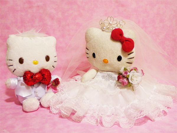 ハローキティ♡ダニエルウェディングドールセット大 希少·超レア品