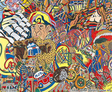 富山市民プラザ開館20周年記念 画集出版記念 ジミー大西 夢のかけら展