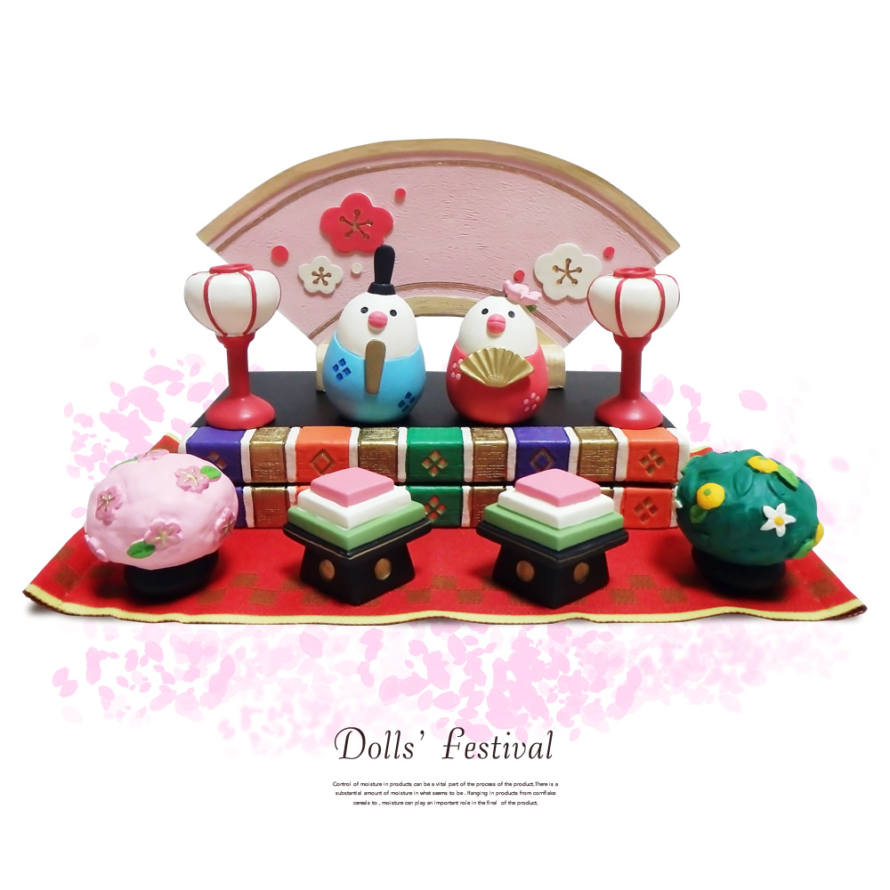 DECOLE（デコレ）【concombre コンコンブル】ひな祭りキット