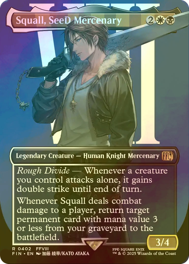 SeeDの傭兵、スコール/Squall, SeeD Mercenary プロモ Squall, SeeD