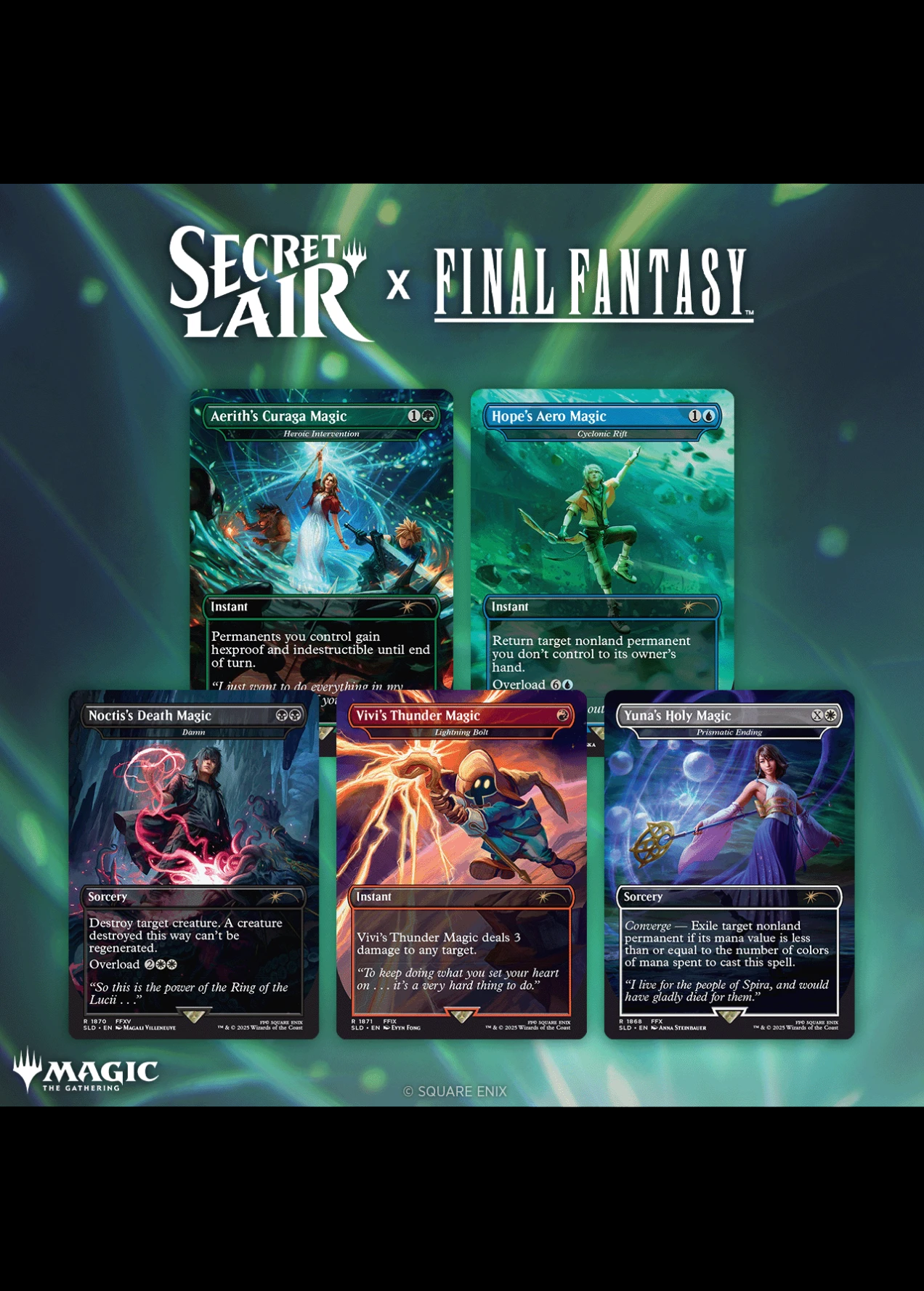 Secret Lair x FINAL FANTASY: Grimoire (英語版) - シングルスター