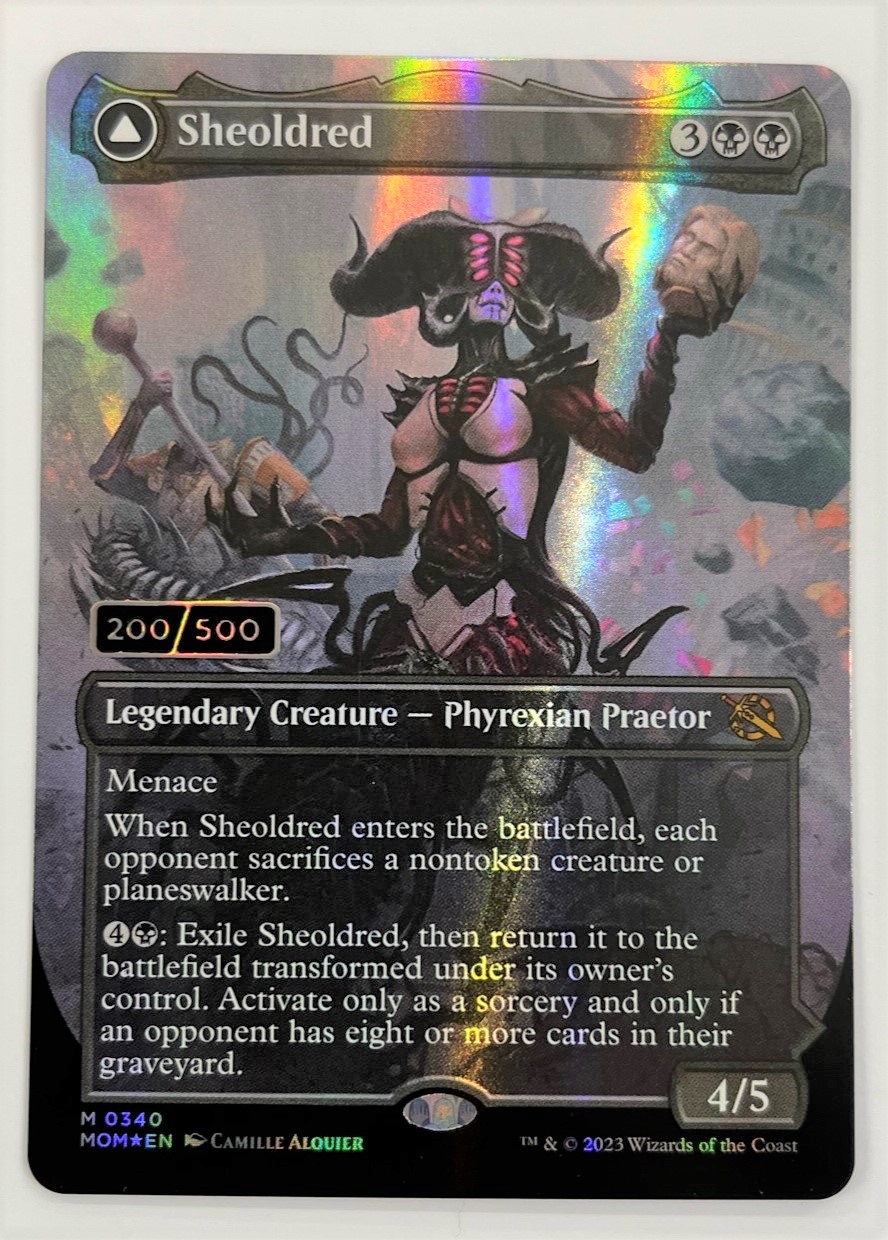 黙示録、シェオルドレッド 日本語版 foil MTG 黙示録、シェオル