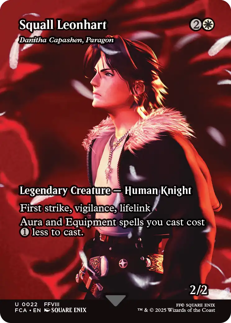 スコール・レオンハート/Squall Leonhart (全面アート版) 【英語版