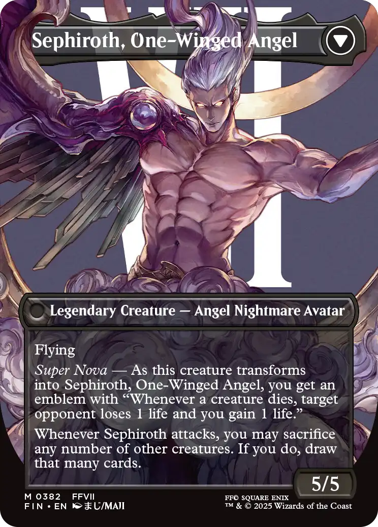 威名のソルジャー、セフィロス/Sephiroth, Fabled SOLDIER No.382