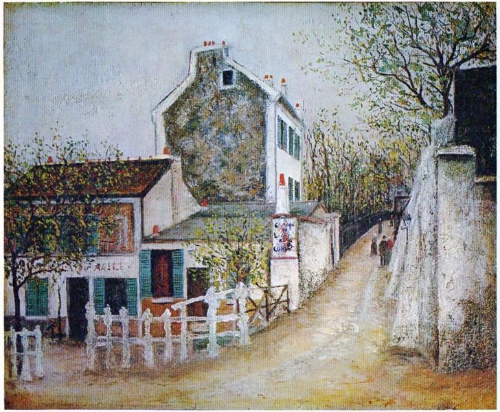 Exploring The Lapin Agile by Maurice Utrillo