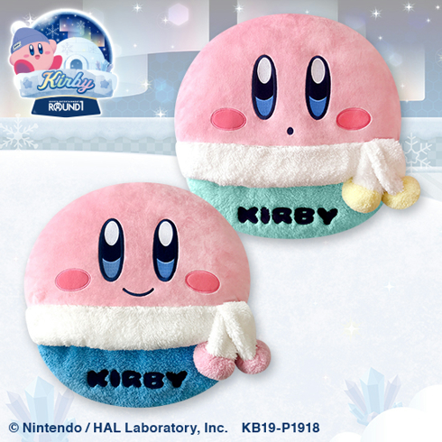 星のカービィ雪ふる夜のプププランドフットウォーマー【ラウンドワン
