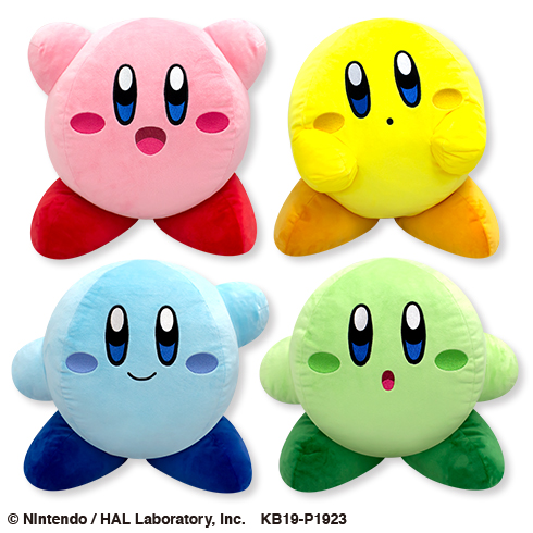 星のカービィマルチカラーBIGぬいぐるみ プライズの情報サイト キャラ