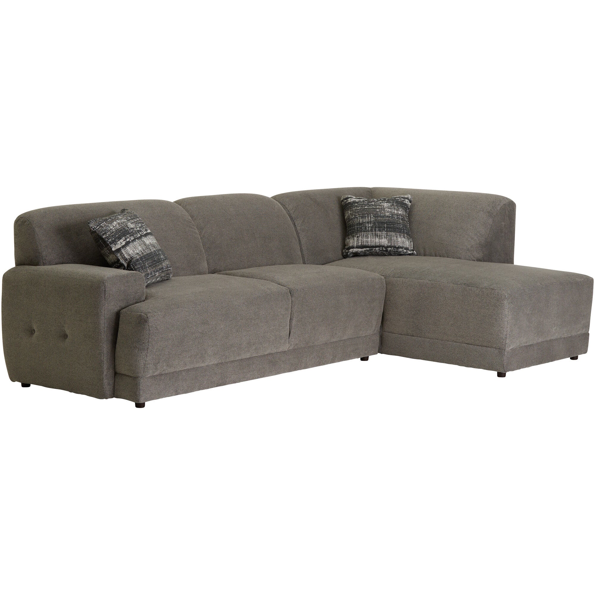 Delvin 2 Piece Right Chaise Sofa – Slumberland