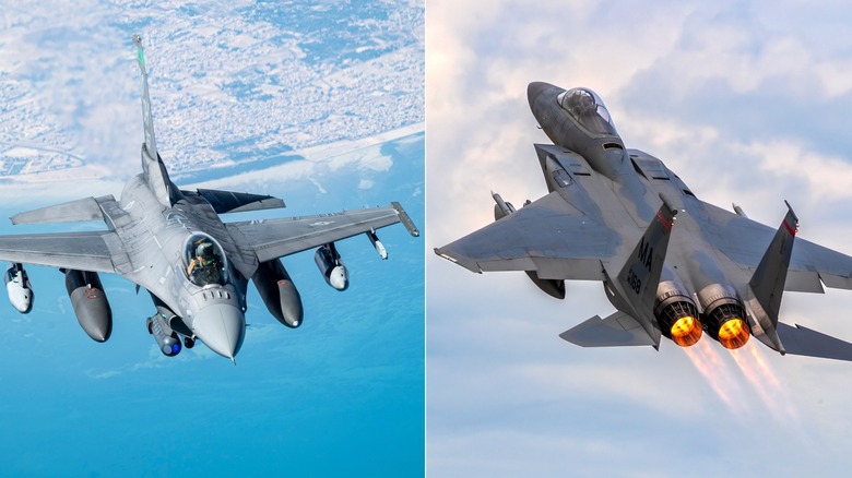 F-15 Vs. F-16: Differences Between These Two World-Renowned