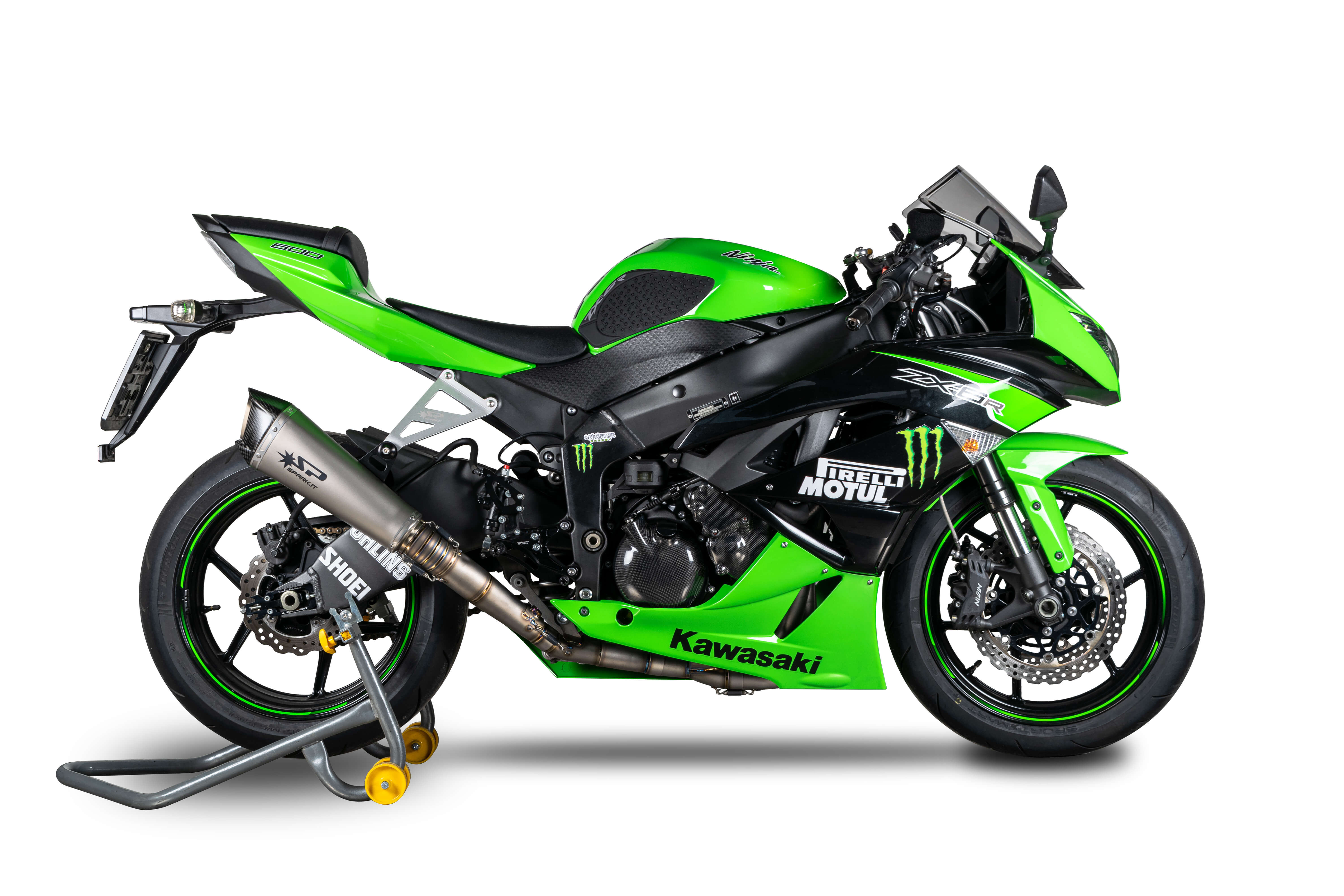 Full exhaust system for Ninja 636 ZX-6R