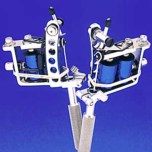 Spaulding Lightweight Quick Change Tattoo Machine with 6-Wrap