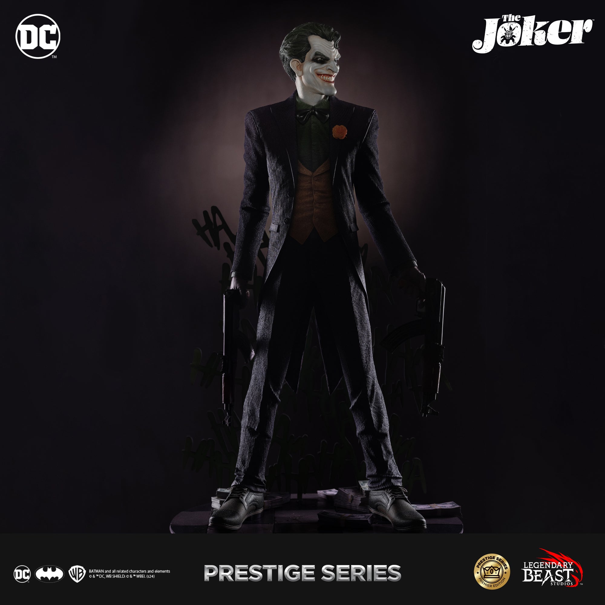 Joker Prestige Series (Purple Premier Ed.) 1/3 Scale Statue - Spec