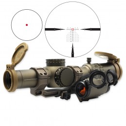 エボリューションギア ATACR 1-8 24mm FFP LPVO ライフルスコープ ミル
