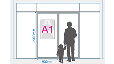 屋内用大判ポスター A1サイズ｜ポスター印刷館