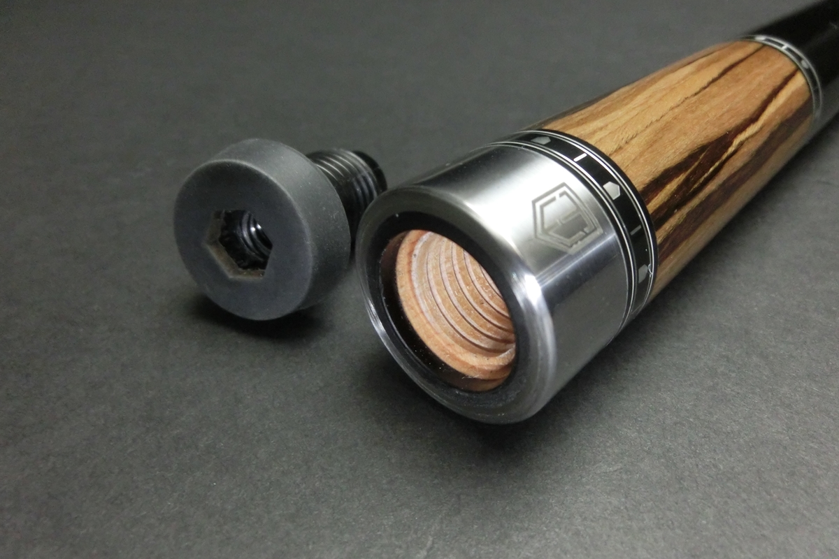 15660 キューテック Cuetec TrueWood Gen2 エボニー ノーラップ